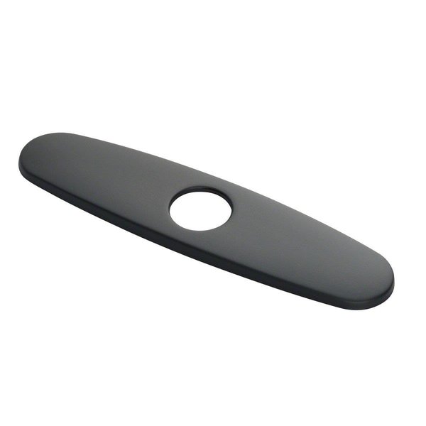 Cheftool 10 in. Kitchen Fauce Deck Plate; Matte Black CH344855